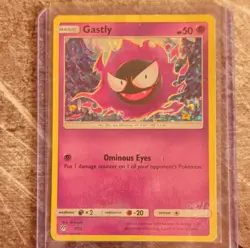 Pokemon Gastly McDonald's 2019 007/012 Basic 50 HP Promo Holo Card - Image 1