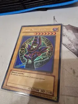 Yu-Gi-Oh Dark Magician TCG BPT-007 Secret Rare Holo Card NM - Image 1