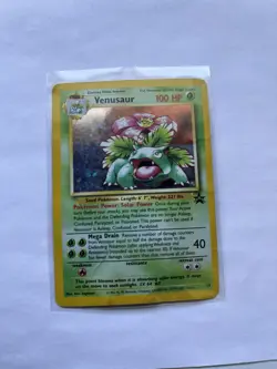 Pokemon Trading Card Game Venusaur Black Star Promo 13 HP/Damaged - Image 4