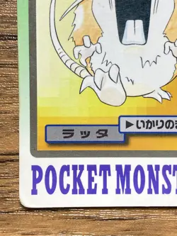 Pokemon Carddass Card Raticate File No.20 Bandai Pocket Monsters 1997 Japan - Image 5