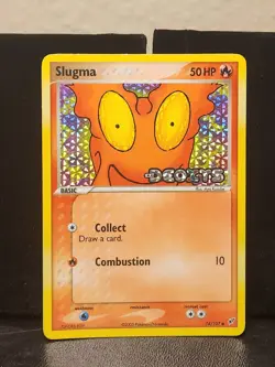 Slugma 74/107 Deoxys Stamped Reverse Holo Pokemon Tcg Card Trade Collect Game - Image 2