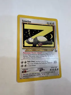 Pokemon TCG Snorlax WoTC Black Star Promo 49 NM Card - Image 3