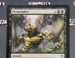 MTG Dismember- DAMAGED -New Phyrexia Magic the Gathering Card #57 - Image 3