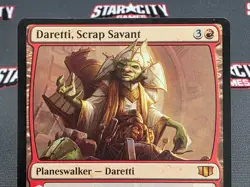 MTG Daretti, Scrap Savant- Signed -Commander 2014 Magic the Gathering Card #033 - Image 3