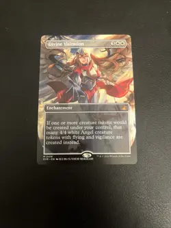 Divine Visitation (Anime Borderless) Ravnica Remastered #416 MTG NM - Image 1