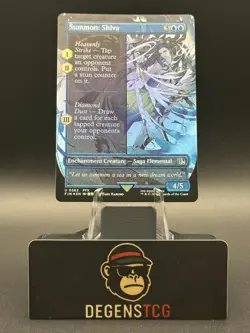 Summon: Shiva (Borderless) Final Fantasy Foil 0362 - Image 1