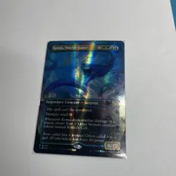 MTG: Foundations: Mana Foil Borderless Koma, World-Eater: LP Condition - Image 1