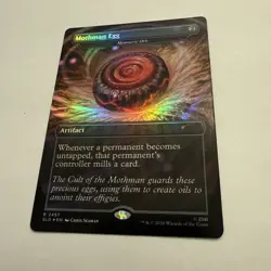 Mothman Egg-Mesmeric Orb FOIL Borderless 2457 Secret Lair SLD MTG Rare Unplayed - Image 3