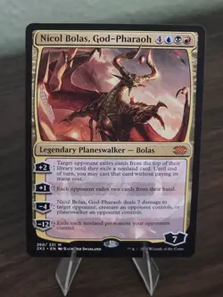 MTG Nicol Bolas, God-Pharaoh Double Masters 2022 Regular Free Shipping - Image 1