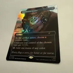 Patchwork Banner FOIL Borderless 2466 Secret Lair SLD MTG Rare Unplayed Mint NM - Image 3