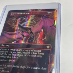 WOTC Foundations Electroduplicate (Borderless) (R) (Foil) NM - Image 3