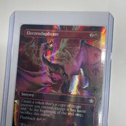 WOTC Foundations Electroduplicate (Borderless) (R) (Foil) NM - Image 4
