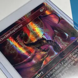 WOTC Foundations Electroduplicate (Borderless) (R) (Foil) NM - Image 5