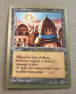 City of Brass - Championship Deck - 1998 Seattle - MTG - Magic the Gathering - Image 2