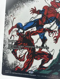 Magic: The Gathering Terminate Spider-Man Carnage Marvel Instant Bagley Emberli… - Image 4