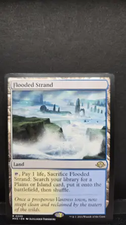 NM Flooded Strand - Modern Horizons 3 Regular - Mtg - Image 1
