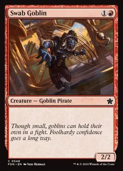 MTG Swab Goblin ** Foundations ** English (NM) - Image 1