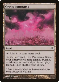 MTG Grixis Panorama Shards of Alara 224/249 Regular Common LP - Image 1