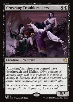 MTG Crossway Troublemakers ** Foundations ** English (NM) - Image 1