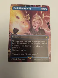 Flash Photography (Borderless) Commander: Final Fantasy Regular NM #463 - Image 2