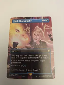 Flash Photography (Borderless) Commander: Final Fantasy Regular NM #463 - Image 3