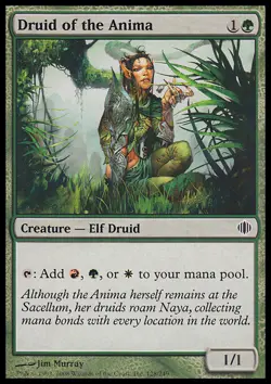 MTG Druid of the Anima Shards of Alara 128/249 Regular Common LP - Image 1