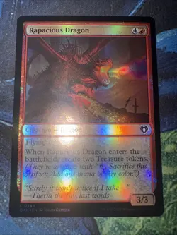 Rapacious Dragon Commander Masters Foil - Image 1