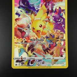 Pikachu 160/159 Pokemon Crown Zenith Holo Full Art Card - Image 3
