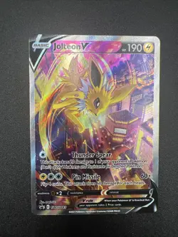 Jolteon V SWSH183 SWSH: Sword & Shield Promo Cards Holo - Image 1