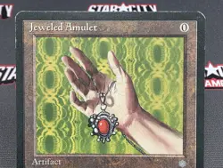 MTG Jeweled Amulet- DAMAGED -Ice Age Magic the Gathering Card #326 - Image 3