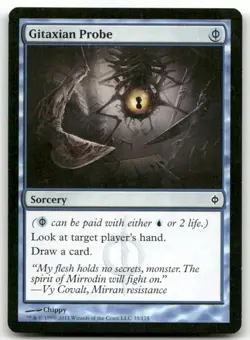 Gitaxian Probe #35 (LP) New Phyrexia NPH Magic MTG - Image 1