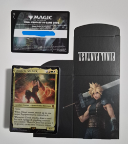Magic MTG Final Fantasy Limit Break Commander Deck + Final Fantasy VII Game Code - Image 1