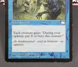 MTG Pendrell Mists- DAMAGED -Weatherlight Magic the Gathering Card #047 - Image 4