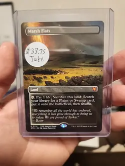 Marsh Flats Borderless Special Guests Regular MTG - Image 1