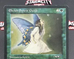 MTG Elvish Spirit Guide- DAMAGED -Alliances Magic the Gathering Card #089 - Image 3