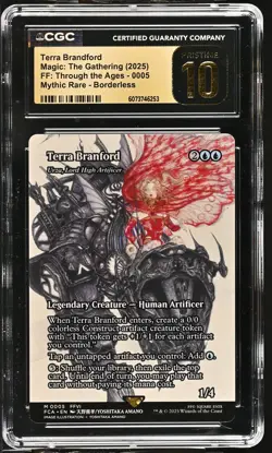 URZA, LORD HIGH ARTIFICER Final Fantasy Terra Branford CGC Pristine 10 MTG - Image 1