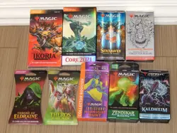 Magic The Gathering 9X Collector Boosters Pack Old Hard to Find Seal NEW MINT! - Image 1