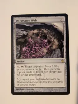 Decimator Web #105 (LP) Mirrodin Besieged MBS Magic MTG - Image 1