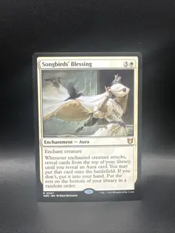 Songbirds' Blessing Commander: Wilds of Eldraine 7 R MTG - Image 1
