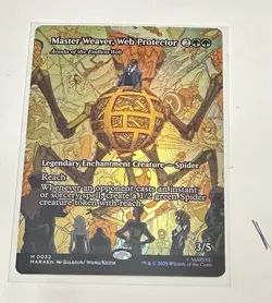 Master Weaver, Web Protector - Arasta of the Endless Web (Borderless) - Foil - Image 1