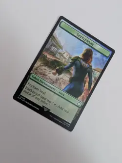 MTG - Food 0013/Settlement 0008 Token - Fallout (PIP) NM/M Condition - Image 3