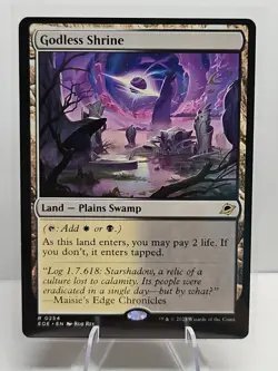 Magic: The Gathering Godless Shrine Rare Edge of Eternities MTG NM - Image 1