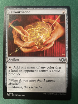 2025 Fellwar Stone Normal U Commander: Tarkir: Dragonstorm 318 NM - Image 1