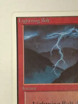 Magic the Gathering MTG Unlimited Lightning Bolt LP Free Ship! BB - Image 2