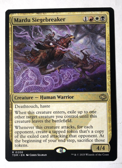 Mardu Siegebreaker 206 Tarkir Dragonstorm MTG MTG Magic the Gathering NM - Image 1