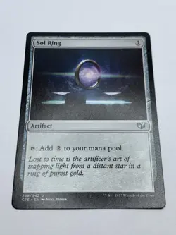 Sol Ring - Commander 2015 C15 - MTG - UNC - Magic The Gathering - Image 2