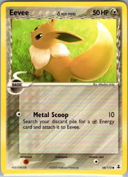 Eevee 68/113 Non Holo Delta Species - Pokemon Card - NM - Image 1