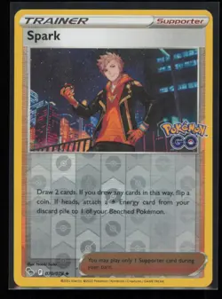 Spark 070/078 Pokemon Pokemon GO Uncommon Near Mint Reverse Holo - Image 1