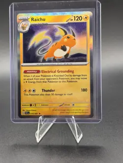 Raichu 019/091 SV: Paldean Fates Pokemon TCG - English NM Holo - Image 1