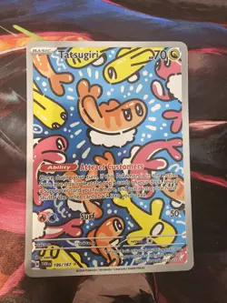 Tatsugiri 186/167 Sv06 Twilight Masquerade Illustration Pokemon. NM PACK FRESH - Image 1